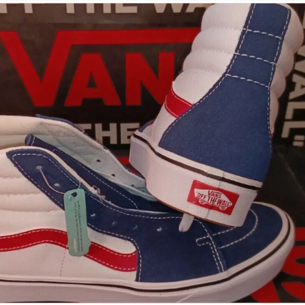 Vans Sk8-Hi Tritone Dress Blues Men's 8/Women's 9.5 VN0A3WMB49S